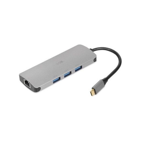 HUB USB iBOX HUB USB/LAN/HDMI IUH3RJ4K