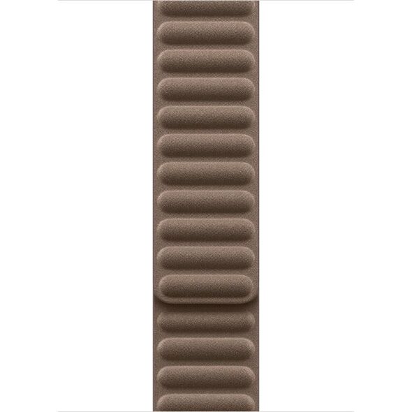 Apple Pasek karbowany magnetyczny w kolorze jasnobeżowym do koperty 45 mm - rozmiar M/L
