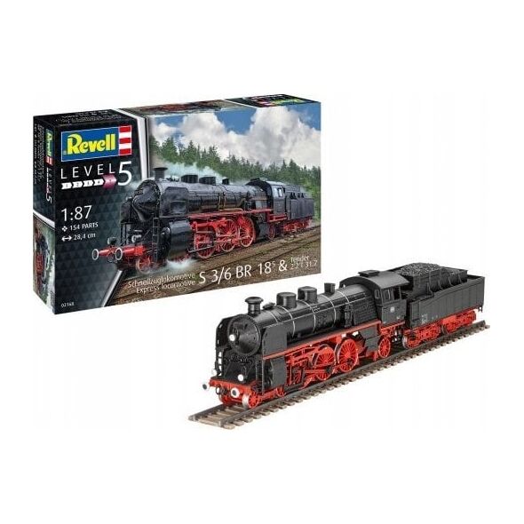 Revell Model plastikowy Lokomotywa Express Locomotive S3/6 1/87