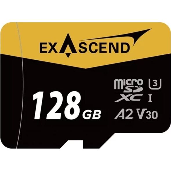 Karta ExAscend Catalyst MicroSDXC 128 GB UHS-I/U3 A2 V30 (EX128GUSDU1-AD)