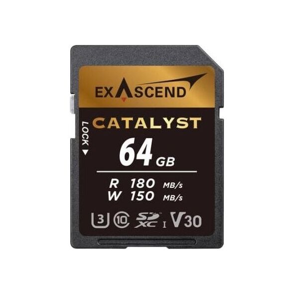 Karta ExAscend Catalyst SDXC 64 GB Class 10 UHS-I/U3 V30 (EX64GSDU1)