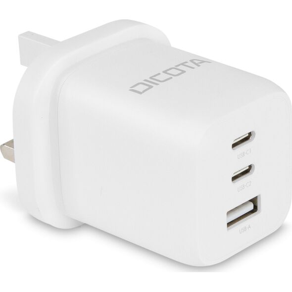 Ładowarka Dicota DICOTA 3-Port GaN Wall Charger 65W UK