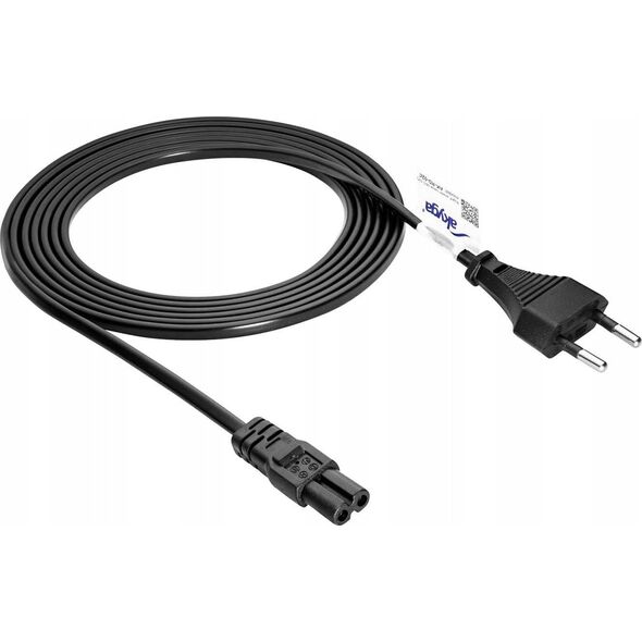 Kabel zasilający Akyga Kabel zasilający Akyga AK-RD-02C ósemka CU CEE 7/16 / IEC C7 3m