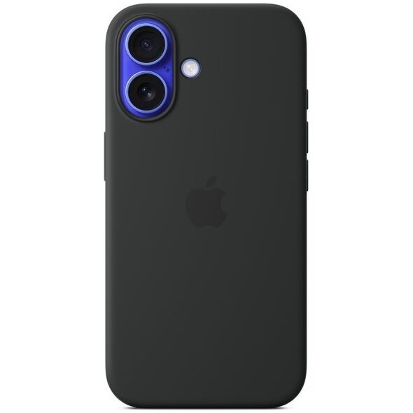 Apple Apple iPhone 16 Silikoninis dėklas with MagSafe - Black