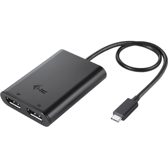 Adapter AV I-TEC I-TEC USB-C Dual 4K/60Hz single 8K/30Hz DP Video Adapter 2x DP Port