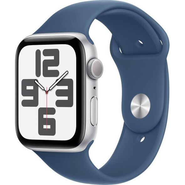 Smartwatch Apple Apple Watch SE GPS 40mm Silver Aluminium Case with Denim Sport Band - M/L MXED3ET/A