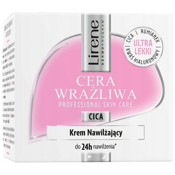 Alkotest LIRENE_Cica krem do twarzy nawilżający na dzień/na noc 50ml