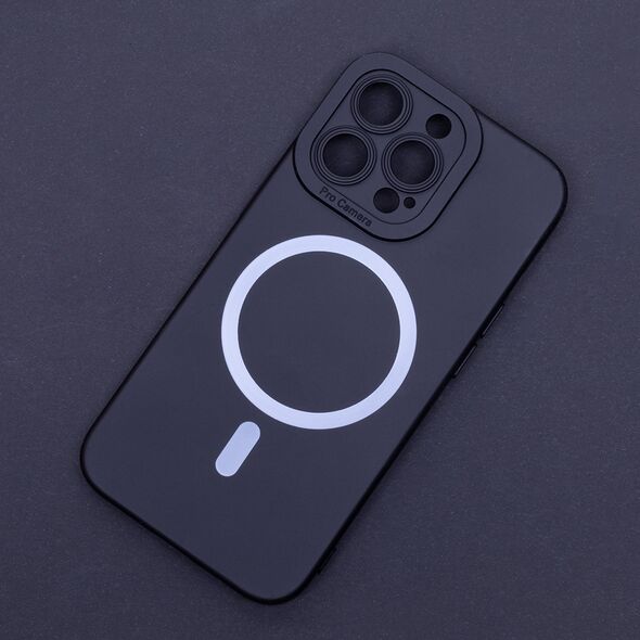 Silicon Mag case for iPhone 16 Plus 6,7&quot; black 5906961922083