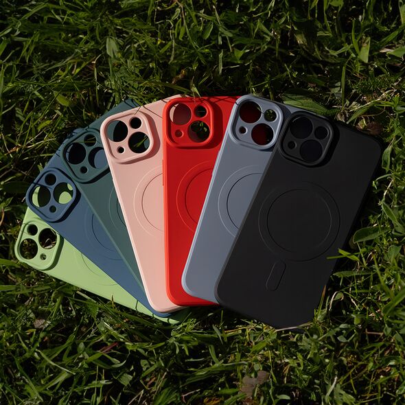 Simple Color Mag case for Samsung Galaxy S24 FE red 5906961914798