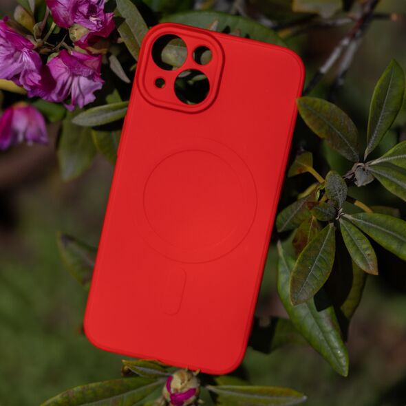 Simple Color Mag case for Samsung Galaxy S24 FE red 5906961914798