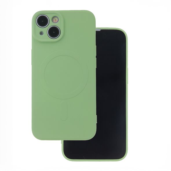 Simple Color Mag case for iPhone SE 2024 light green 5906961905925
