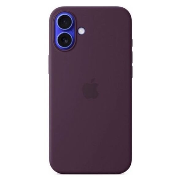 Apple iPhone 16 Plus Silicone Case with MagSafe - Plum