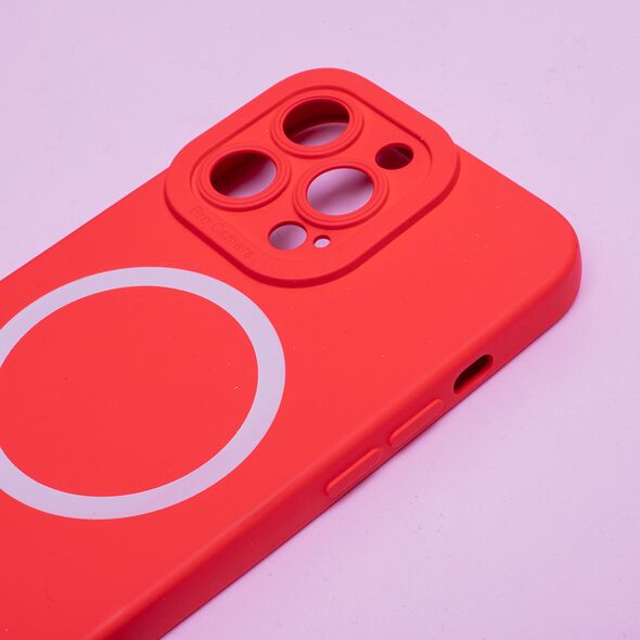 Silicon Mag case for iPhone 16 Plus 6,7&quot; red 5906961922199