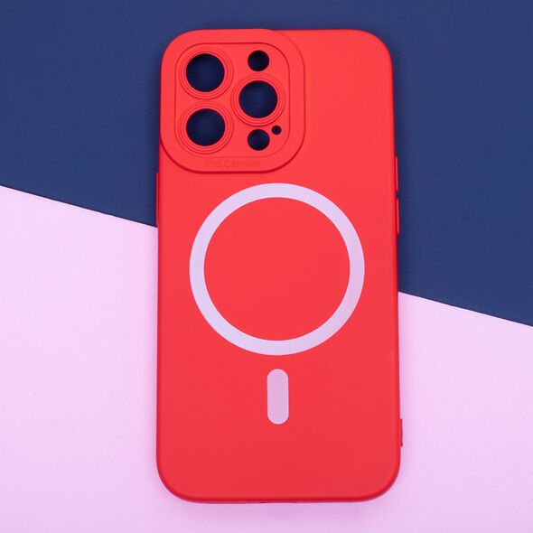 Silicon Mag case for iPhone 16 6,1&quot; red 5906961922113