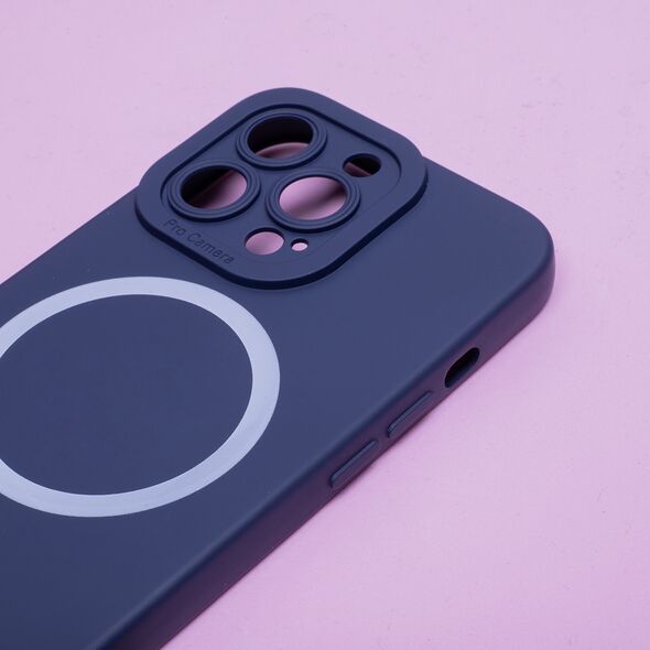 Silicon Mag case for iPhone 16 Pro Max 6,9&quot; dark blue 5906961922281