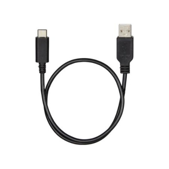Kabel USB Art USB-A - USB-C 0.5 m Czarny (KABUSB2 A-C 0.5M AL-OEM-117)