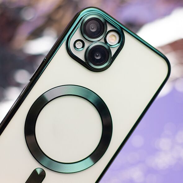 Color Chrome Mag case for Samsung Galaxy S24 FE green 5906961914101