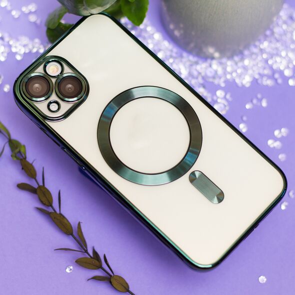 Color Chrome Mag case for Samsung Galaxy A55 5G green 5906961914040