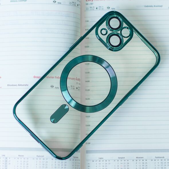 Color Chrome Mag case for Samsung Galaxy A15 4G / A15 5G green 5906961914002