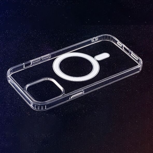 Anti Shock 1,5 mm Mag case for Samsung Galaxy S24 FE transparent big hole 5906961914224