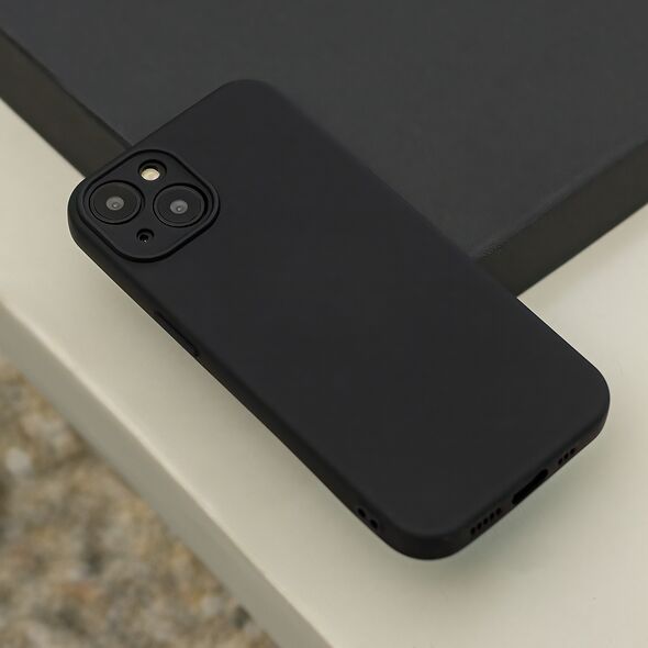 Silicon case for Motorola Edge 50 Neo black 5906961919090