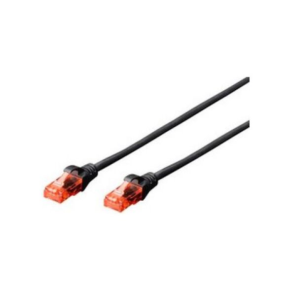 Digitus Patchcord U/UTP, Cat6, 2m, czarny (DK-1612-020/BL)