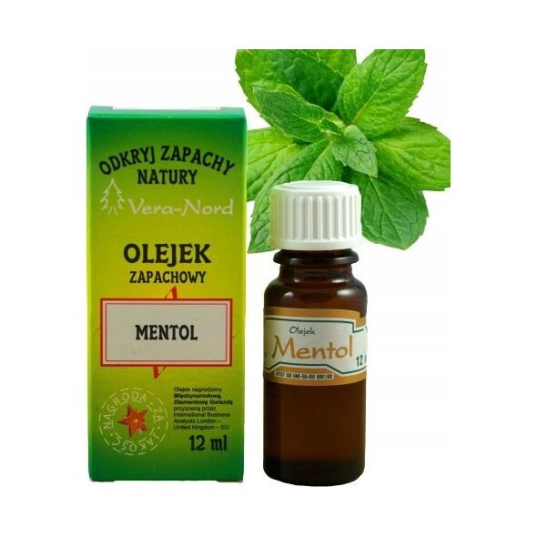 Dyfuzor zapachowy Vera-Nord VERA NORD_Olejek zapachowy Mentol 12ml