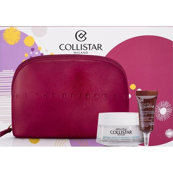 Collistar Kosmetikos rinkinys Collistar Attivi: kremas, 50 ml + paakių kremas, 5 ml + kosmetinė