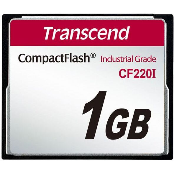 Karta Transcend CF220I Compact Flash 1 GB  (TS1GCF220I)
