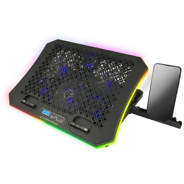 Esperanza Galerne Cooling Pad για Laptop με 6 Ανεμιστήρες και Φωτισμό (EGC109) (ESPEGC109) έως 12 άτοκες Δόσεις