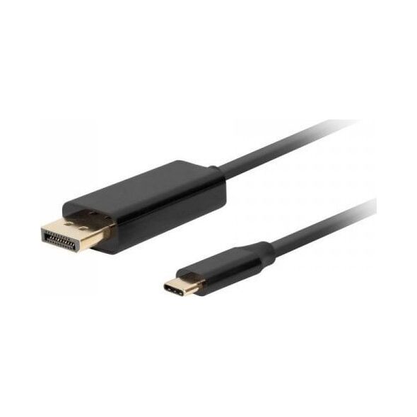 Adapter USB Lanberg Lanberg CA-CMDP-10CU-0005-BK adapter kablowy 0,5 m USB Type-C DisplayPort
