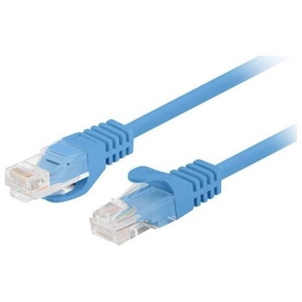 Lanberg Patchcord Lanberg UTP kat.5e 1,5m niebieski 10-Pack