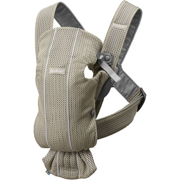 BabyBjorn BABYBJÖRN - Baby Carrier MINI 3D Mesh, Greige