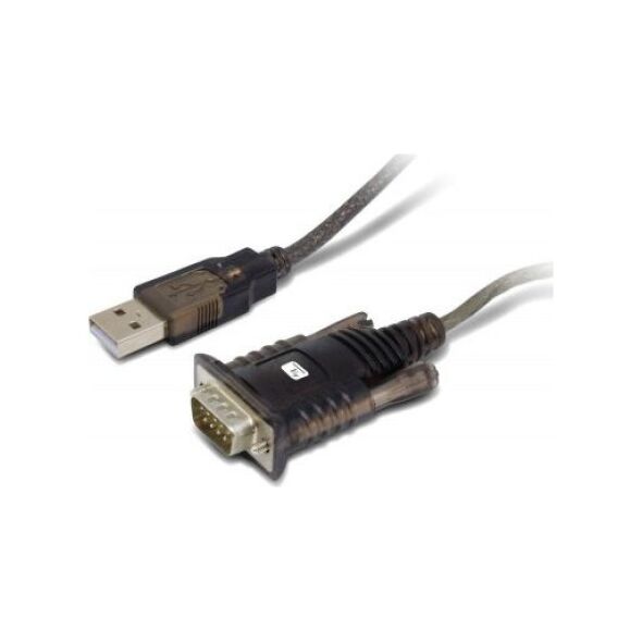 Techly USB 9 pin - DB-9, 1.5m, Czarny (IDATA-USB2-SER-1)