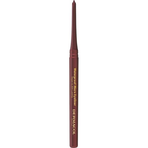 Alkotest DERMACOL_Micro Eyeliner Waterproof wodoodporna kredka do oczu 02 Brown 0,35g