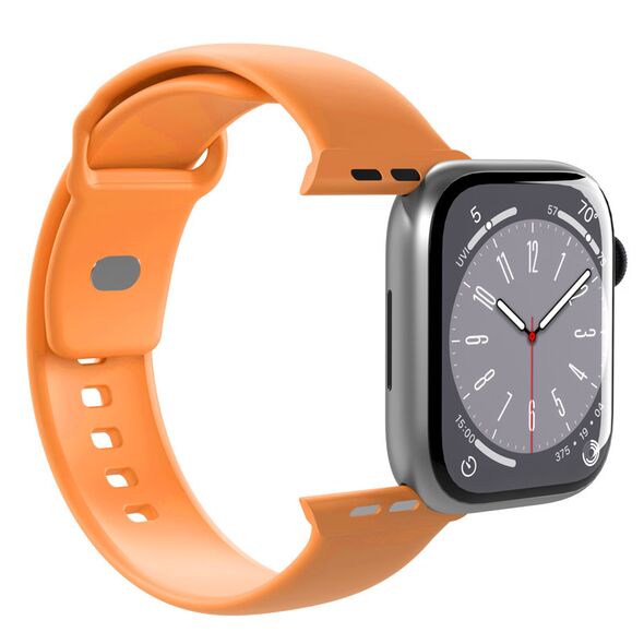 PURO ICON strap Apple Watch 4/5/6/7/SE/8/9/10 40/41/42mm (S/M & M/L) (Apricot) PUR699 8018417442384