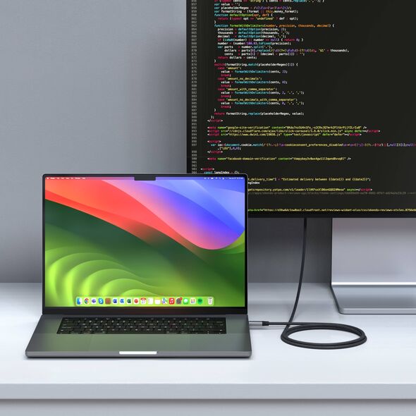 Satechi USB-C / USB-C, USB 4.0, 240W, 40Gbp,s 8K60Hz / 4K120Hz space gray STH127 810086361038