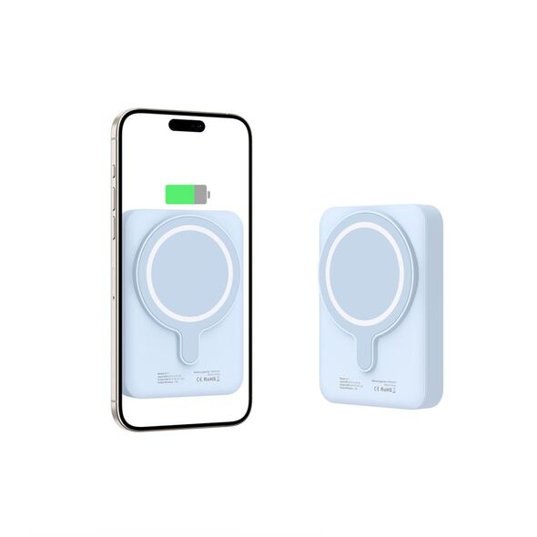 Tech-Protect LifeMag PB11 wireless powerbank MagSafe 15W 10000mah Blue THP2854 5906302309511