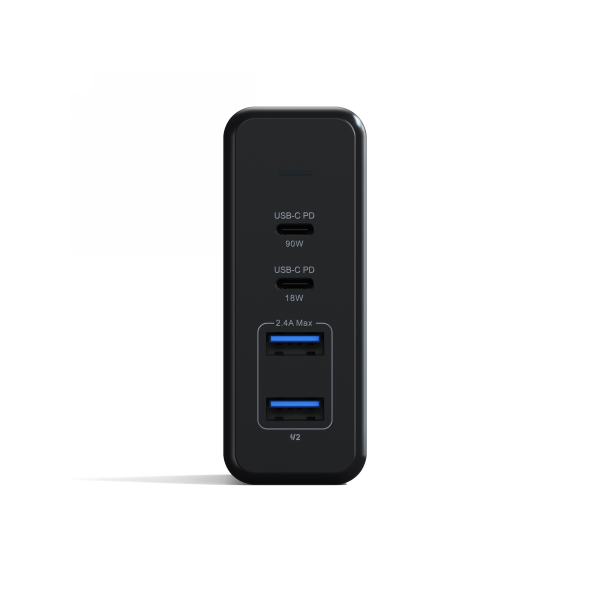 Satechi Desktop 108W Pro Wall Charger 2x USB-C PD 90W/18W, 2X USB-A total 12W STH68 879961008604