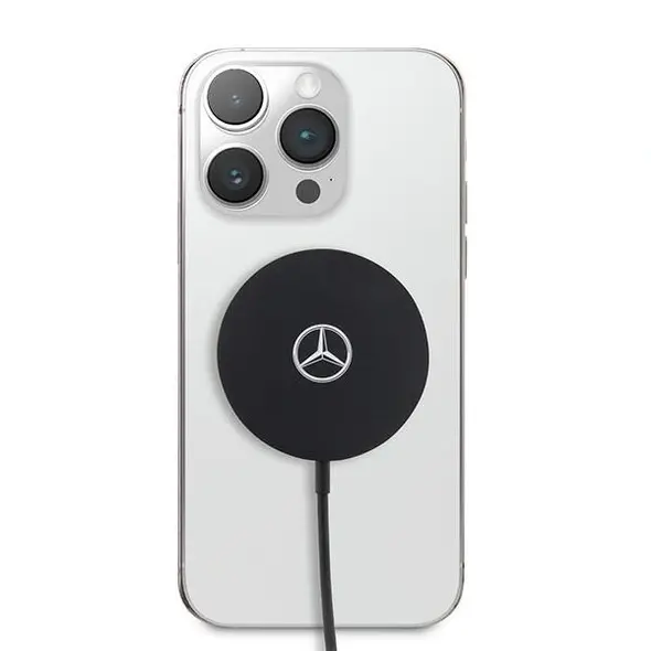 Mercedes MECBMSMELK 15W MagSafe wireless charger black MRS109 3666339146009