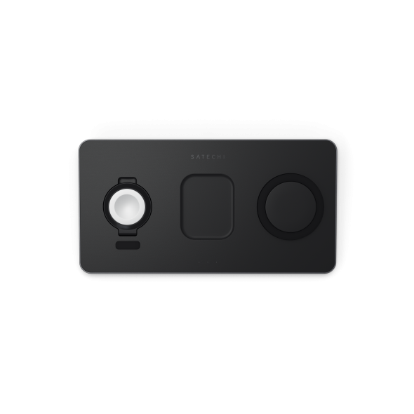 Satechi Trio Wireless Charging Pad (Apple Watch 2,5W, AirPods 5W, iPhone 7,5W) STH71 879961008550
