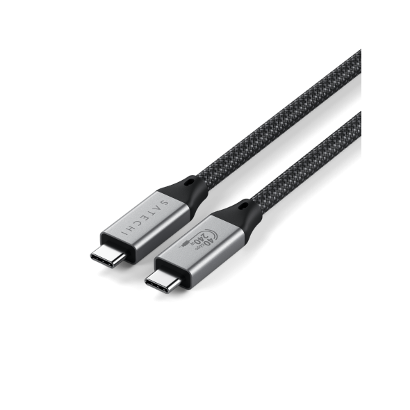 Satechi USB-C / USB-C, USB 4.0, 240W, 40Gbp,s 8K60Hz / 4K120Hz space gray STH127 810086361038