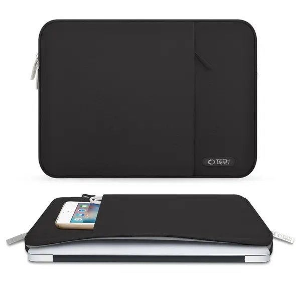 Tech-Protect Sleevy Laptop 13-14 Black THP3322 5906302375462