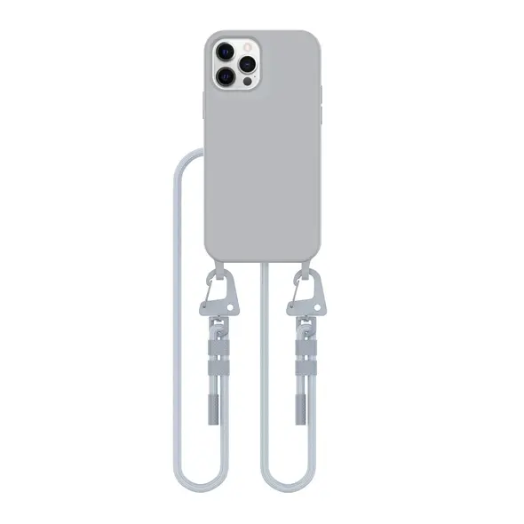Tech-Protect Magnecklace MagSafe Apple iPhone 12 / 12 Pro Crayon Grey THP3281 5906302376148