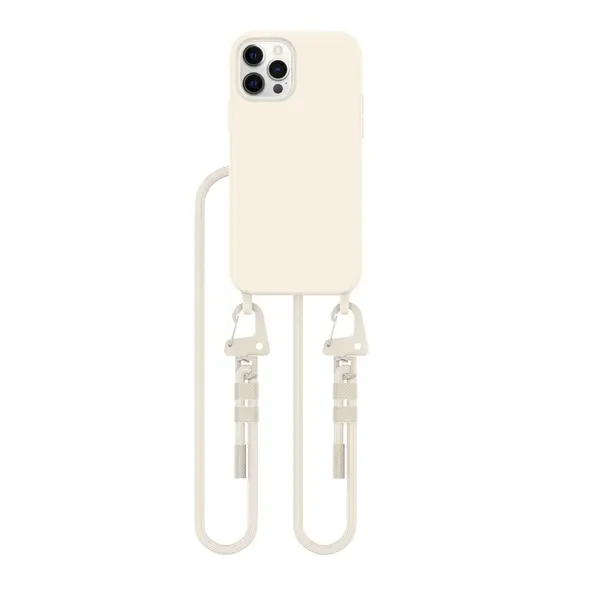 Tech-Protect Magnecklace MagSafe Apple iPhone 12 / 12 Pro Cosmic Latte THP3336 5906302370436