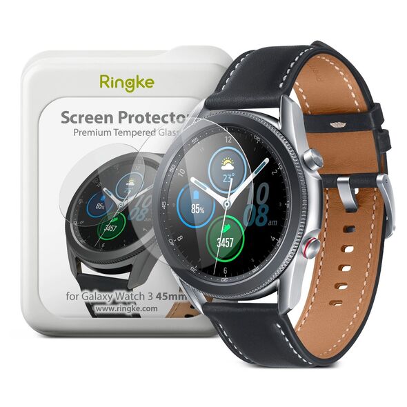 Ringke ID Glass Samsung Galaxy Watch 3 45mm [4 PACK] RGK1246 8809716079179