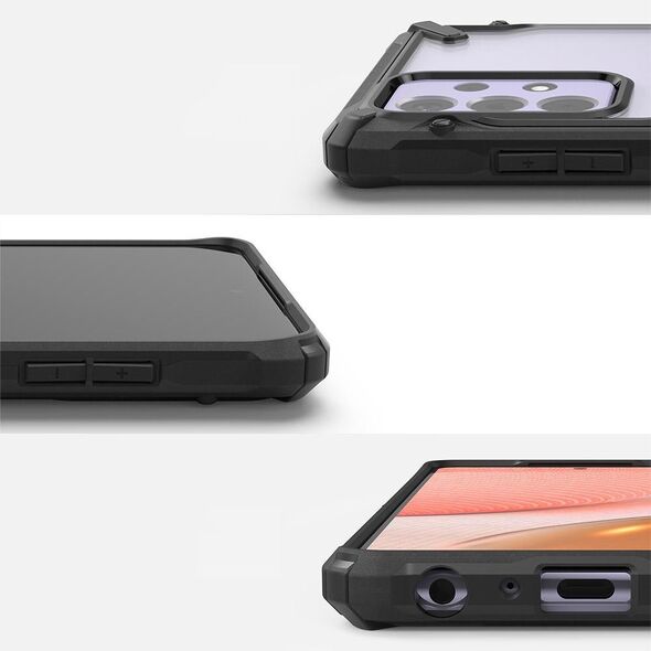 Ringke Fusion-X Design Samsung Galaxy A72 5G Camo Black RGK1354MOB 8809785453849