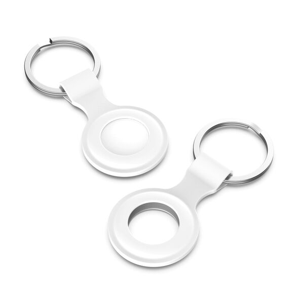 Loco Dot Silicone Apple AirTag White LOC002WHT 5903068635458