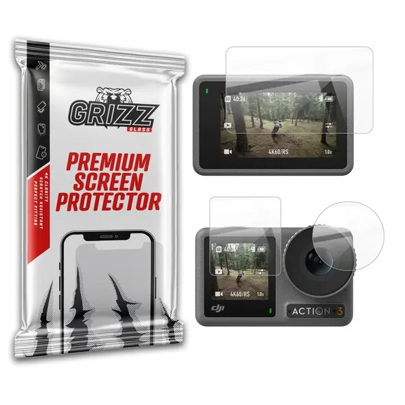 GrizzGlass HybridGlass DJI Osmo Action 3 GRZ11542 5906146448636