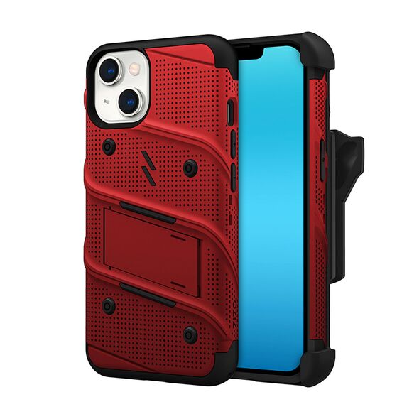ZIZO BOLT Series Apple iPhone 14 with tempered glass (Red) ZIZ108 888488338484